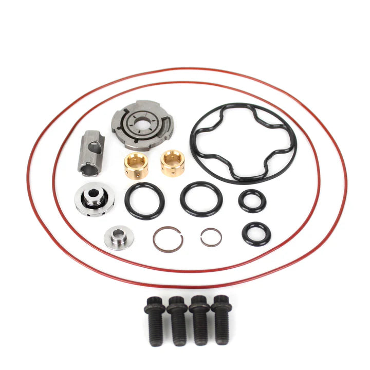 94~97 POWERSTROKE 7.3 TP38 TURBO COMPRESSOR HOUSING REBUILD KIT 66/88 3.5'' HOSE