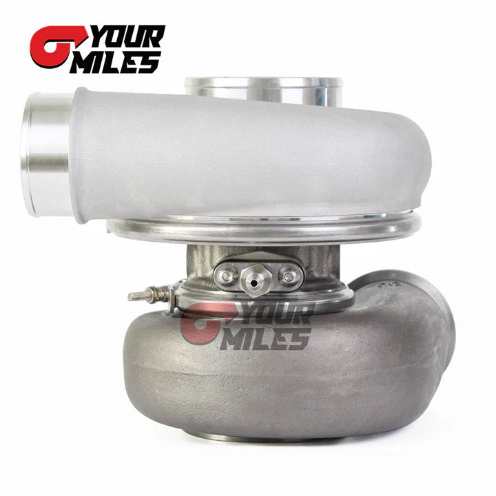 G42-1200 COMPACT DUAL BALL BEARING SYSTEM TURBOCHARGER POINT MILLED WHEEL T4 1.15/1.25 0.85/1.01/1.15/1.28 DUAL V-BAND HOUSING