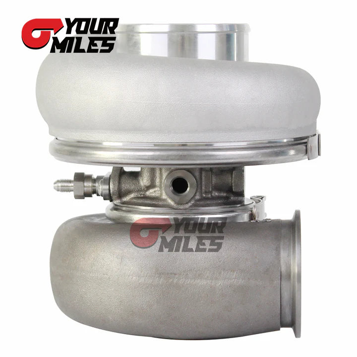 G42-1200 COMPACT DUAL BALL BEARING SYSTEM TURBOCHARGER POINT MILLED WHEEL T4 1.15/1.25 0.85/1.01/1.15/1.28 DUAL V-BAND HOUSING