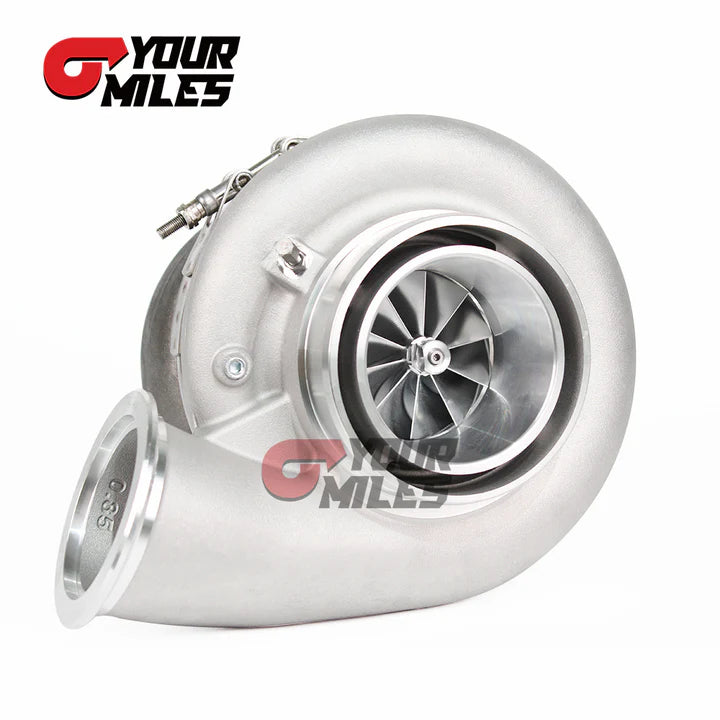 G42-1450 BILLET COMPRESSOR WHEEL CERAMIC DUAL BALL BEARING TURBOCHARGER T4 1.15/1.25 0.85/1.01/1.15/1.28 DUAL V-BAND HOUSING