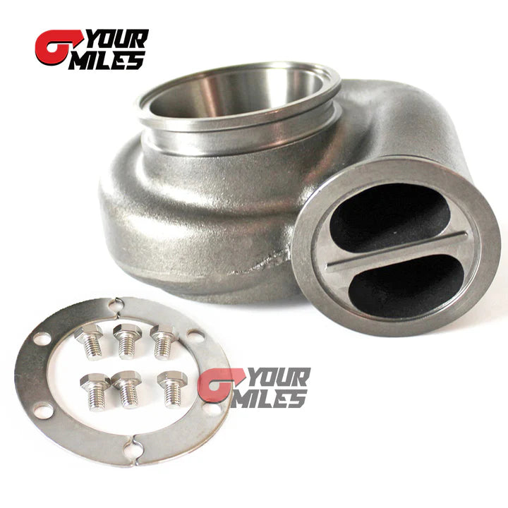 1.01 TWIN SCROLL DUAL VBAND EXHAUST TURBINE HOUSING FOR GT35 GTX35 GTX35R GEN II TURBOCHARGER