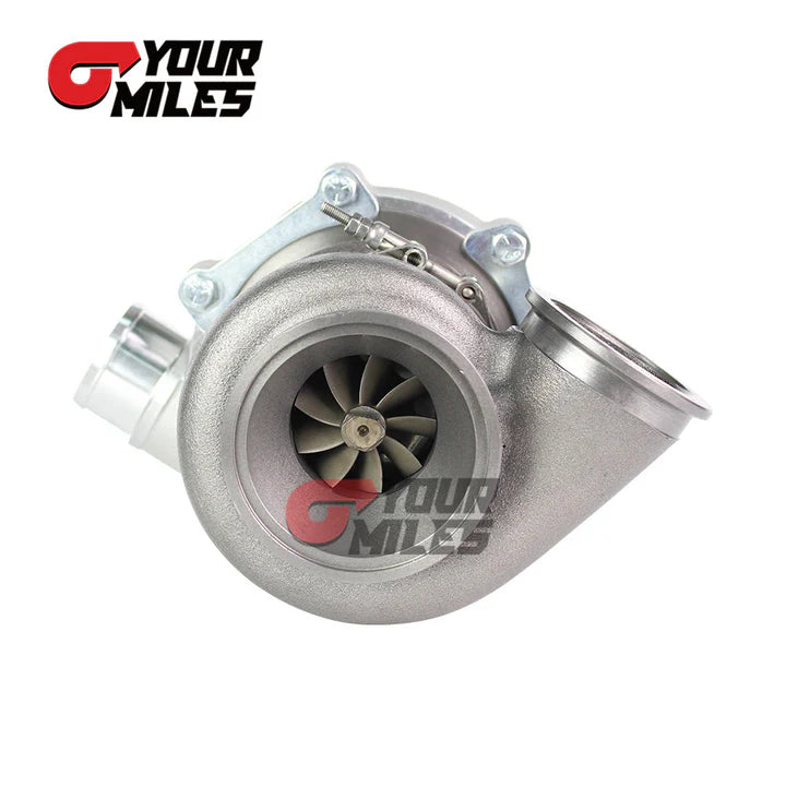 REVERSE ROTATION G25-660 BILLET COMPRESSOR WHEEL DBB TURBO NON WASTEGATE 0.72 VBAND HOUSING