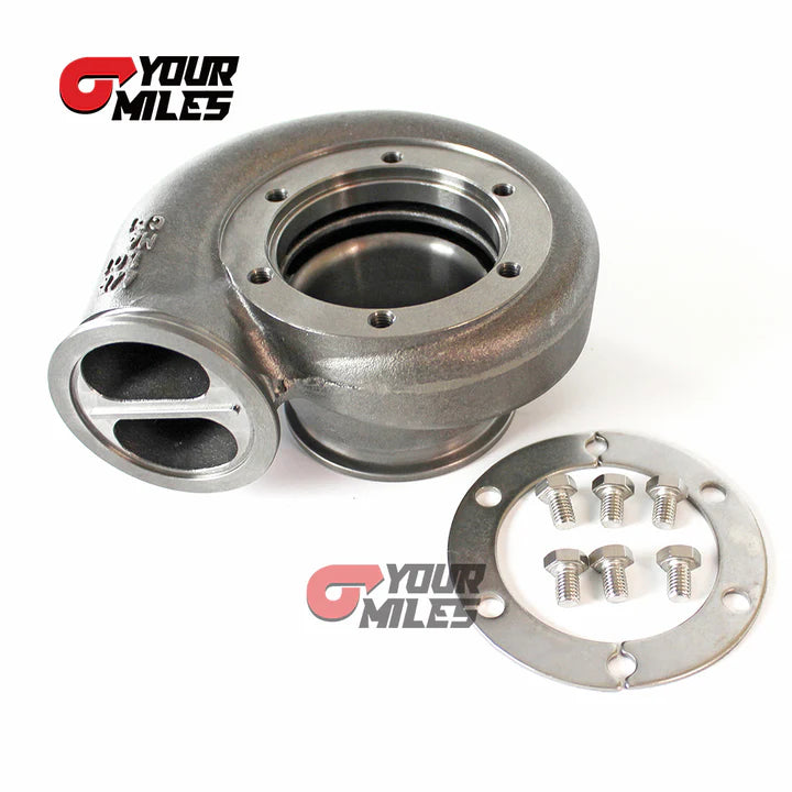 1.01 TWIN SCROLL DUAL VBAND EXHAUST TURBINE HOUSING FOR GT35 GTX35 GTX35R GEN II TURBOCHARGER