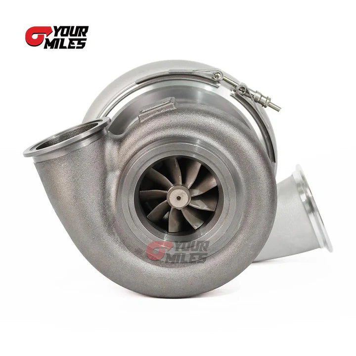 G42-1450 BILLET COMPRESSOR WHEEL CERAMIC DUAL BALL BEARING TURBOCHARGER T4 1.15/1.25 0.85/1.01/1.15/1.28 DUAL V-BAND HOUSING