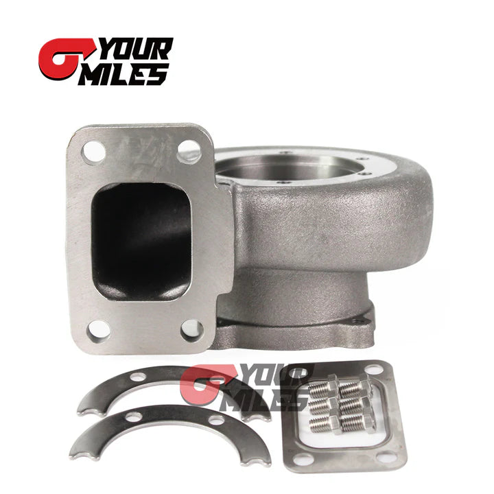 EXHAUST TURBINE HOUSING FOR GT30 GTX30 GTX30R GEN II TURBOCHARGER T3 4BOLTS 60/55MM