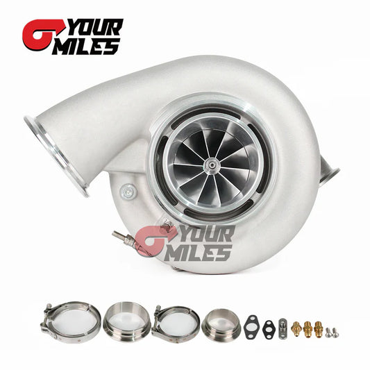 REVERSE ROTATION G42-1450 CERAMIC DUAL BALL BEARING TURBOCHARGER 1.01/1.15/1.28 DUAL V-BAND HOUSING