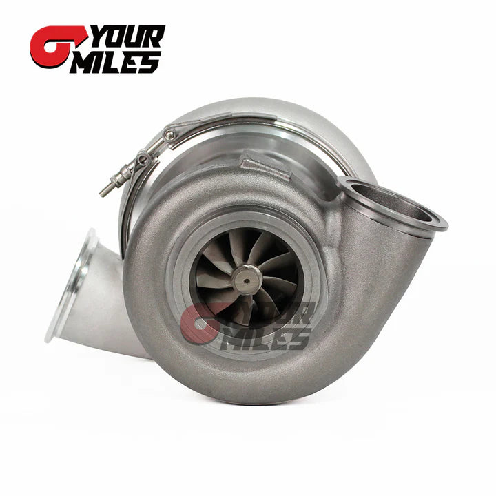REVERSE ROTATION G42-1450 CERAMIC DUAL BALL BEARING TURBOCHARGER 1.01/1.15/1.28 DUAL V-BAND HOUSING