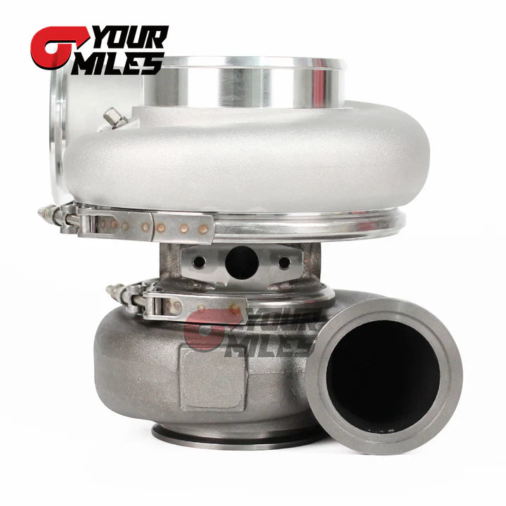 REVERSE ROTATION G42-1450 CERAMIC DUAL BALL BEARING TURBOCHARGER 1.01/1.15/1.28 DUAL V-BAND HOUSING
