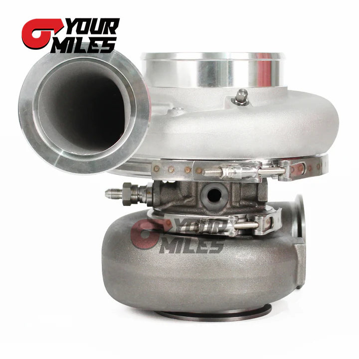 REVERSE ROTATION G42-1450 CERAMIC DUAL BALL BEARING TURBOCHARGER 1.01/1.15/1.28 DUAL V-BAND HOUSING