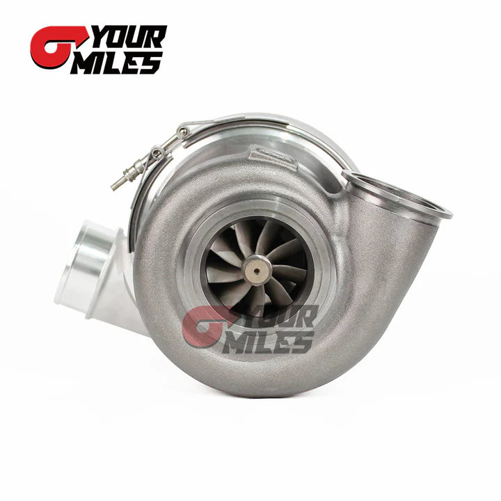 REVERSE ROTATION G42-1200 COMPACT DUAL BALL BEARING TURBOCHARGER BILLET WHEEL 1.01/1.15/1.28 DUAL V-BAND HOUSING