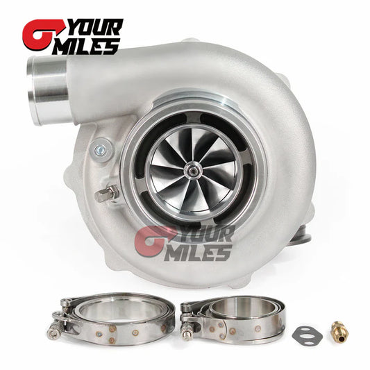 REVERSE ROTATION G30-900 BILLET COMP. WHEEL DUAL BALL BEARING TURBOCHARGER 0.83/1.01/1.21 D-VBAND HSG