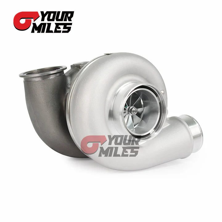 REVERSE ROTATION G42-1200 COMPACT TURBOCHARGER JOURNAL BEARING BILLET WHEEL 1.01/1.15/1.28 DUAL V-BAND HOUSING