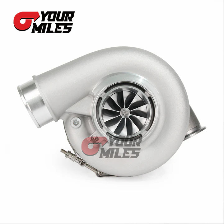 REVERSE ROTATION G42-1200 COMPACT TURBOCHARGER JOURNAL BEARING BILLET WHEEL 1.01/1.15/1.28 DUAL V-BAND HOUSING