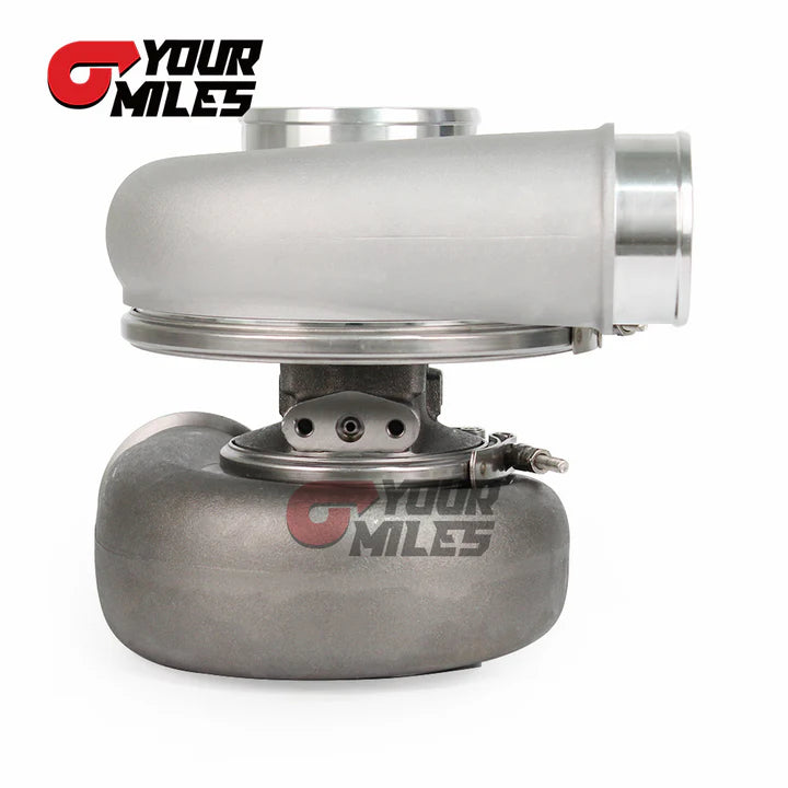 REVERSE ROTATION G42-1200 COMPACT TURBOCHARGER JOURNAL BEARING BILLET WHEEL 1.01/1.15/1.28 DUAL V-BAND HOUSING