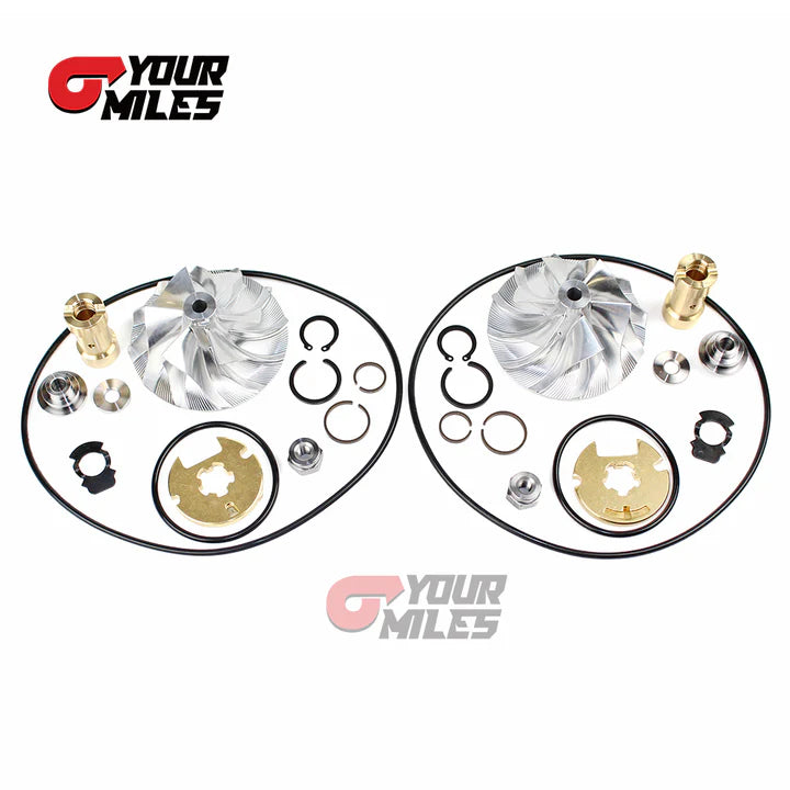 FORD F-150 3.5L ECOBOOST TURBO REBUILD KIT REPAIR KIT+BILLET WHEEL 2013-2016