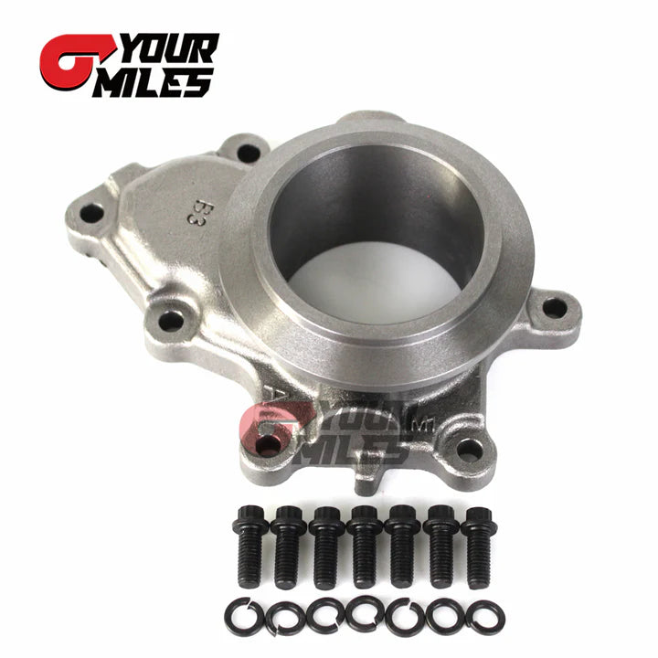 NON-EBPV EXHAUST PAD OUTLET FLANGE FOR GTP38 GTP38R TURBO CHARGER 99-03 FORD POWERSTROKE 7.3L