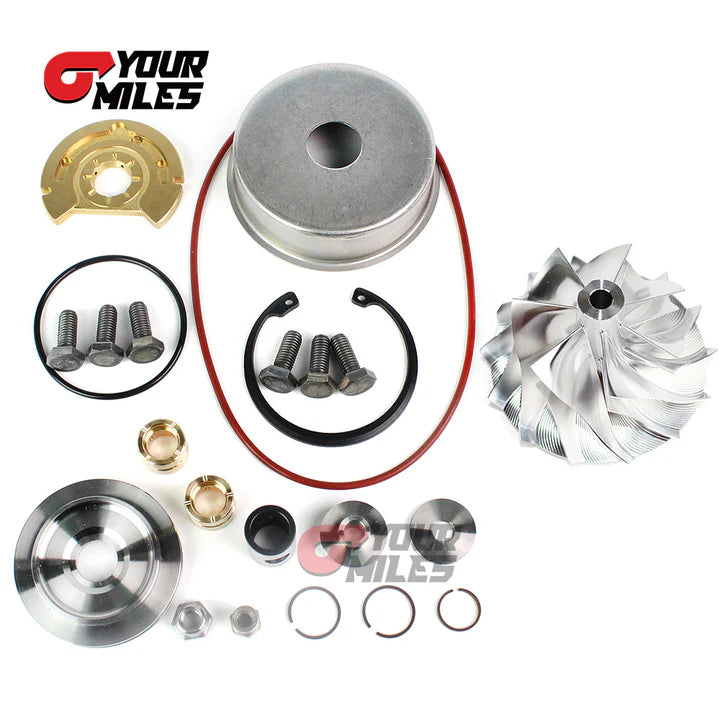 360° THRUST BEARING BILLET WHEEL REPAIR KIT FOR 08-10 FORD POWERSTROKE 6.4L LOW PRESSURE TURBO