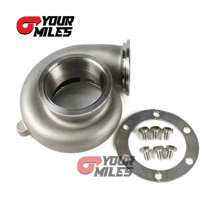 0.82 DUAL VBAND EXHAUST STAINLESS STEEL TURBINE HOUSING FOR GT35 GTX35 GTX35R GEN II TURBOCHARGER