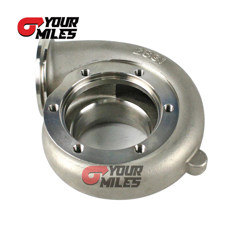 0.82 DUAL VBAND EXHAUST STAINLESS STEEL TURBINE HOUSING FOR GT35 GTX35 GTX35R GEN II TURBOCHARGER
