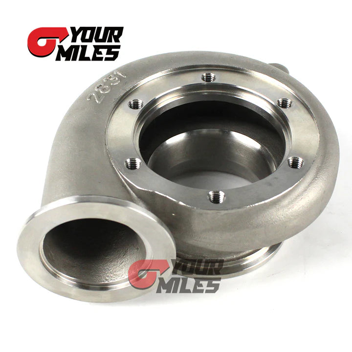 0.82 DUAL VBAND EXHAUST STAINLESS STEEL TURBINE HOUSING FOR GT35 GTX35 GTX35R GEN II TURBOCHARGER