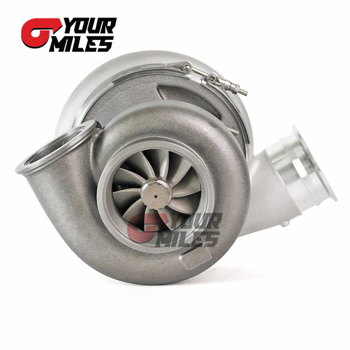 S480 80MM BILLET COMPRESSOR WHEEL TURBO CHARGER S&V COVER 1.31 DUAL VBAND TURBINE