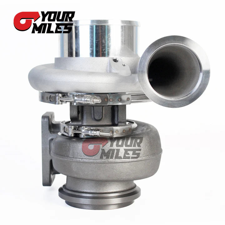 S480 80MM BILLET COMPRESSOR WHEEL T6 TWIN SCROLL 1.32 A/R TURBO CHARGER S&V COVER