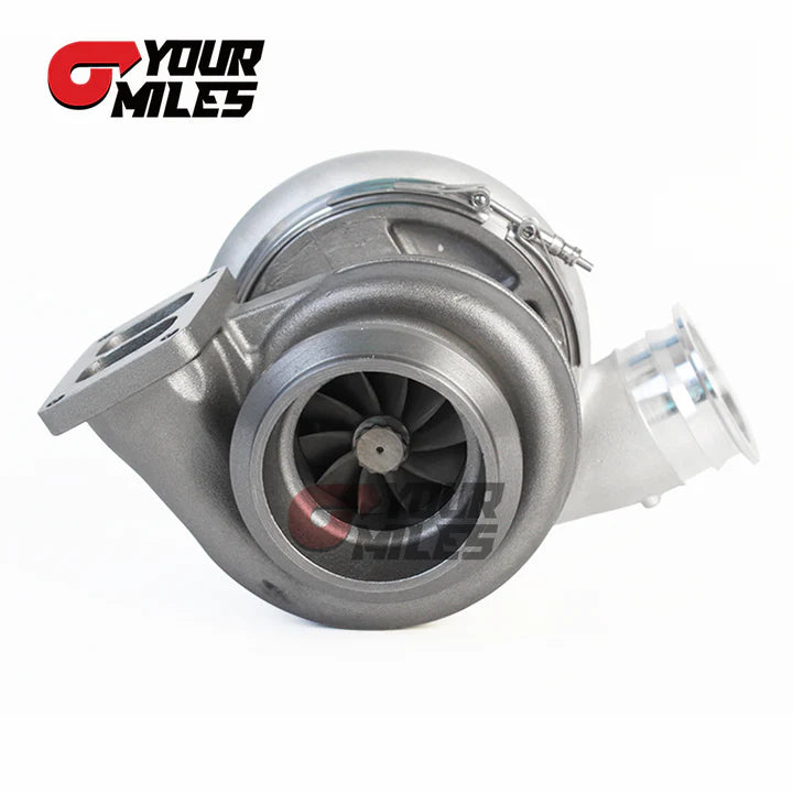 S480 80MM BILLET COMPRESSOR WHEEL T6 TWIN SCROLL 1.32 A/R TURBO CHARGER S&V COVER