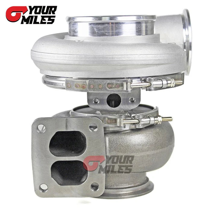 S400SX4 80MM BILLET COMPRESSOR WHEEL T4 TWIN SCROLL 1.25 A/R 96/88MM TURBO CHARGER RC COVER