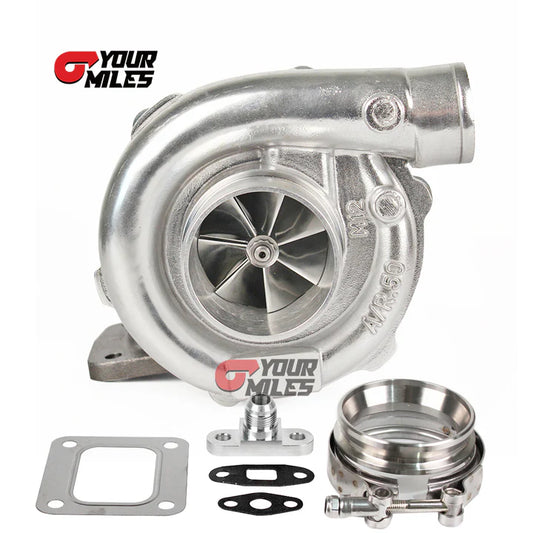 T67 BILLET WHEEL TURBOCHARGER T4 0.68/0.81/0.96 PTRIM TURBINE+FLANGE CLAMP